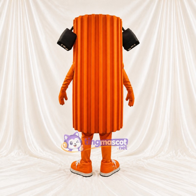 Ribbed Device Character Mascot Costume Full Body for Adults Trade Shows