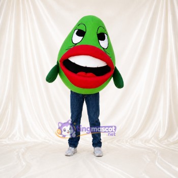 Leaf Character Mascot Costume Full Body for Adults School Events