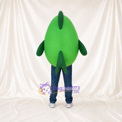 Leaf Character Mascot Costume Full Body for Adults School Events