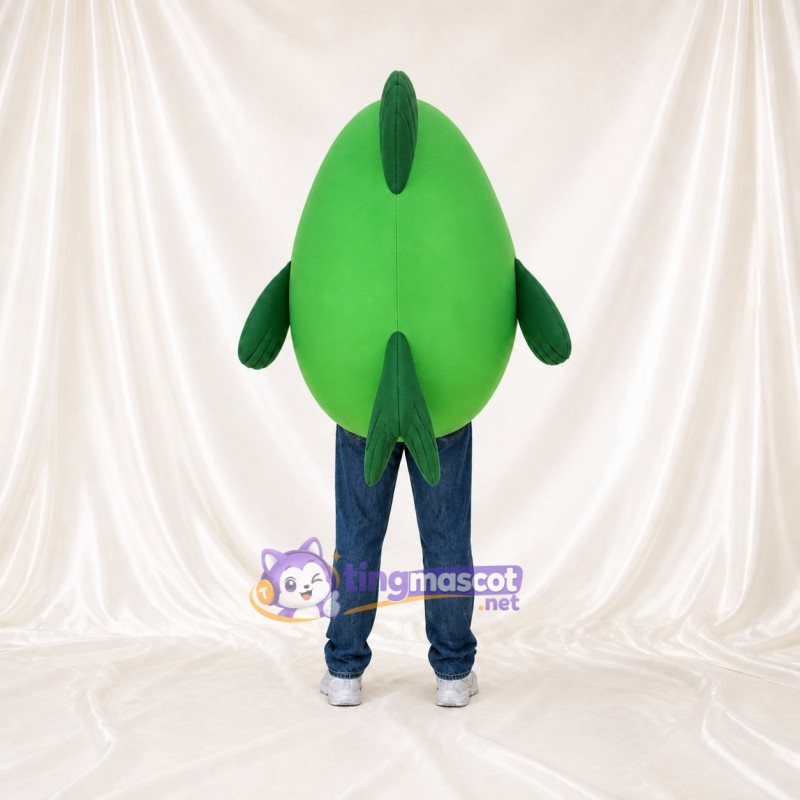 Leaf Character Mascot Costume Full Body for Adults School Events