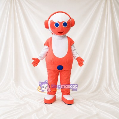Music Character Mascot Costume Full Body for Adults Tech Events