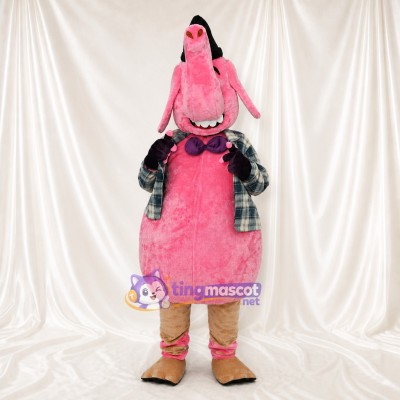 Elephant Mascot Costume Full Body for Adults Stage Events