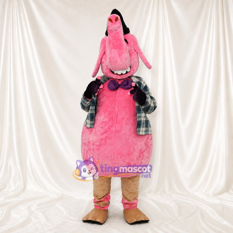 Elephant Mascot Costume Full Body for Adults Stage Events