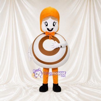 Rouleau de bonbons Costume de mascotte intégral pour adultes Événements gastronomiques