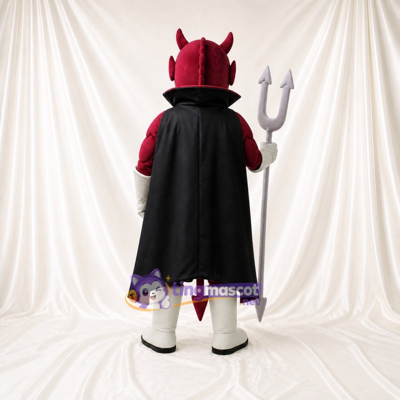 Devil Mascot Costume Full Body for Adults Stage Events