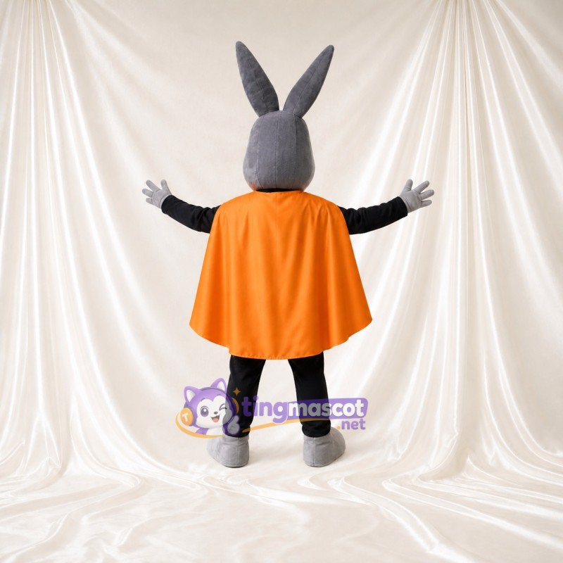 Costume de mascotte lapin héros intégral pour adultes – événements caritatifs