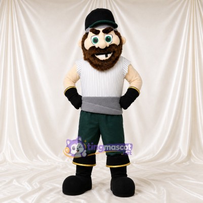 Fisherman Mascot Costume Full Body for Adults Promotions