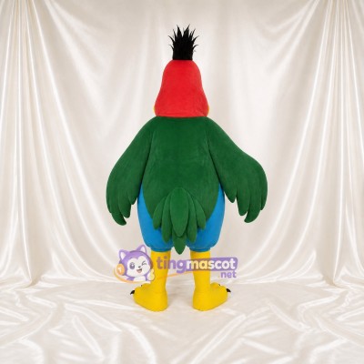 Coq Rouge Costume de mascotte intégral pour adultes Événements gastronomiques
