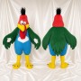 Coq Rouge Costume de mascotte intégral pour adultes Événements gastronomiques