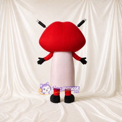 Lips Character Mascot Costume Full Body for Adults Promotions