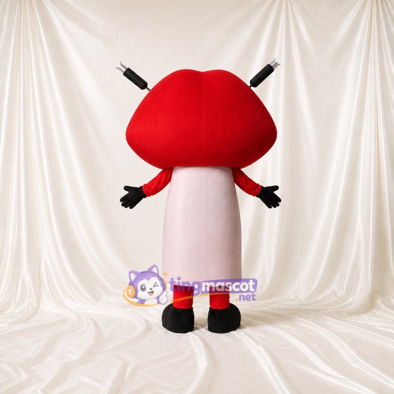 Lips Character Mascot Costume Full Body for Adults Promotions