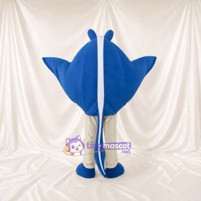 Manta Ray Mascot Costume Full Body for Adults Aquariums