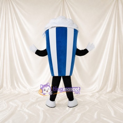 Popcorn Box Mascot Costume Full Body for Adults Events