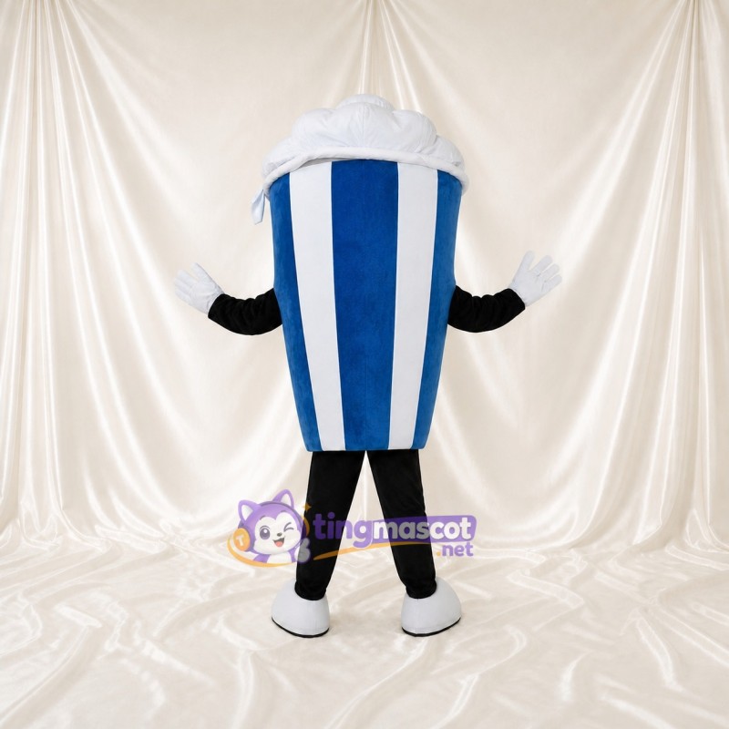 Popcorn Box Mascot Costume Full Body for Adults Events