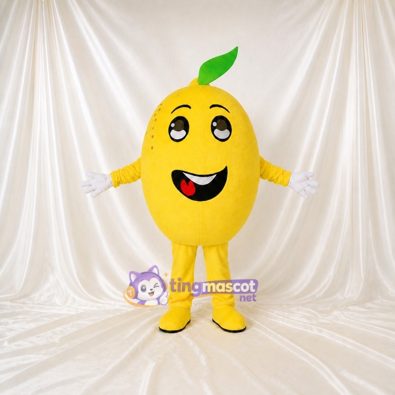 Citron Costume de mascotte intégral pour adultes Événements