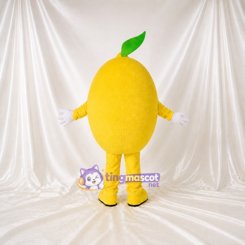 Citron Costume de mascotte intégral pour adultes Événements