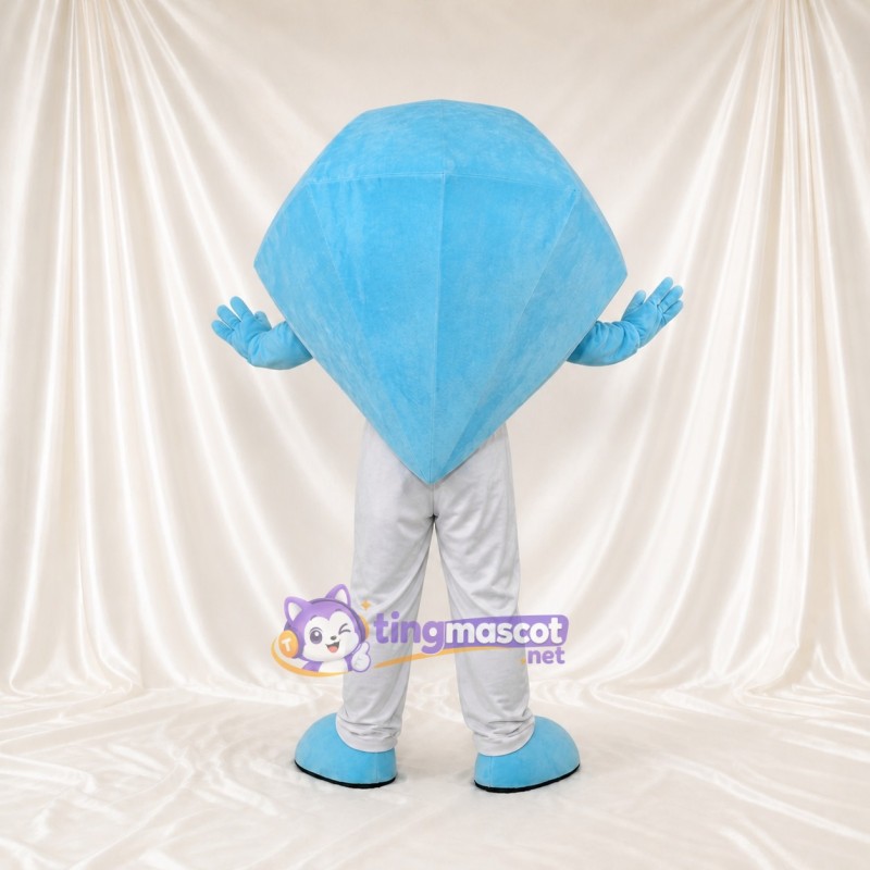 Diamond Mascot Costume Full Body for Adults Trade Shows