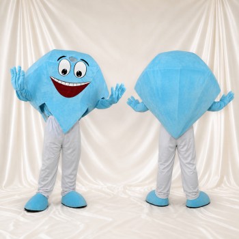 Diamant Costume de mascotte intégral pour adultes Salons professionnels