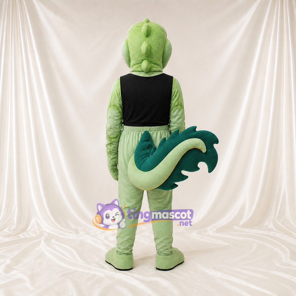Alligator Vert Pâle Costume de mascotte intégral pour adultes Événements sportifs Alligator Vert Pâle Costume de mascotte intégral pour adultes Événements sportifs