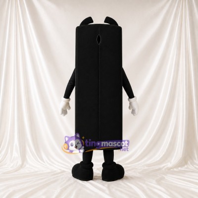 Blue Geometric Smartphone Mascot Costume Full Body for Adults Tech Events