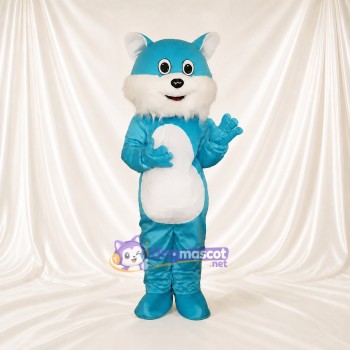 Chat Turquoise Costume de mascotte intégral pour adultes Événements scolaires