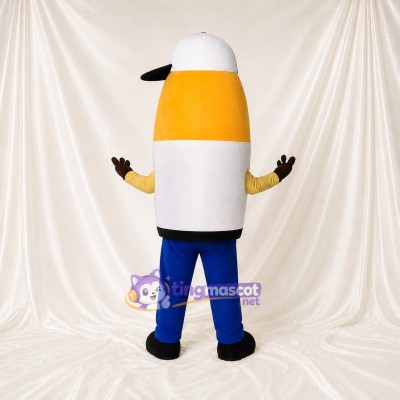Crayon Jaune Costume de mascotte intégral pour adultes Événements scolaires