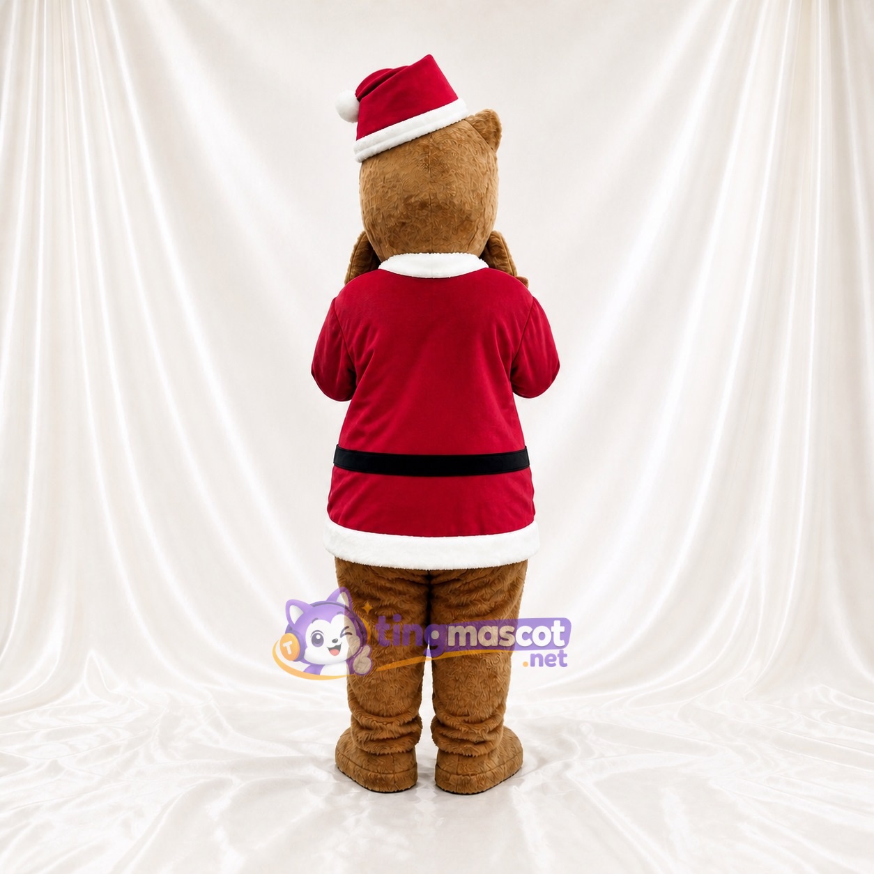 Bear Santa Mascot Costume Full Body for Adults Christmas Bear Santa Mascot Costume Full Body for Adults Christmas