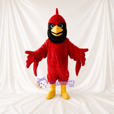 Cardinal Bird Mascot Costume Full Body for Adults Sports Events