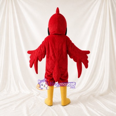 Cardinal Bird Mascot Costume Full Body for Adults Sports Events
