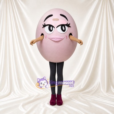 Egg Character Mascot Costume Full Body for Adults School Events