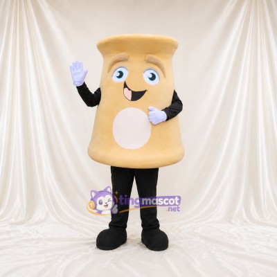 Thread Spool Mascot Costume Full Body for Adults School Events
