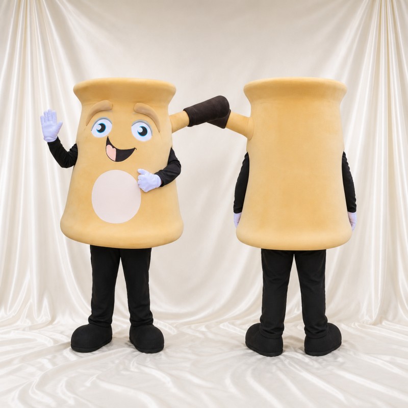 Thread Spool Mascot Costume Full Body for Adults School Events