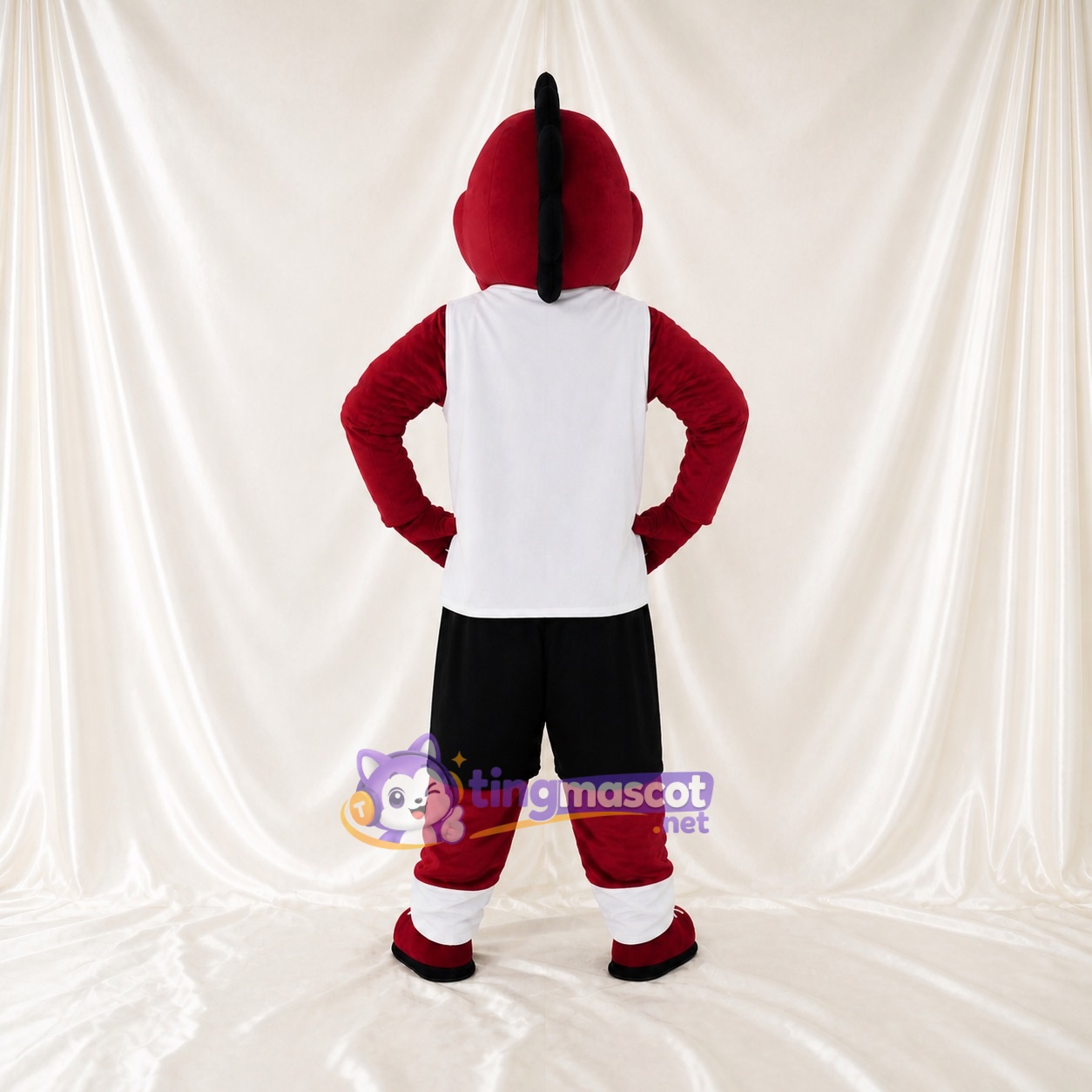 Athlète dinosaure Costume de mascotte intégral pour adultes Événements sportifs Athlète dinosaure Costume de mascotte intégral pour adultes Événements sportifs