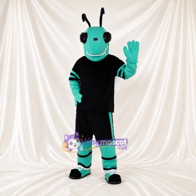Alien Athlete Mascot Costume Full Body for Adults Sports Events