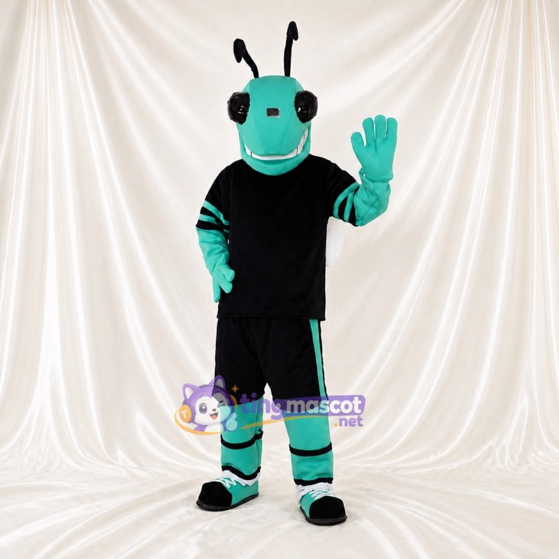 Alien Athlete Mascot Costume Full Body for Adults Sports Events