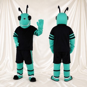 Alien Athlete Mascot Costume Full Body for Adults Sports Events