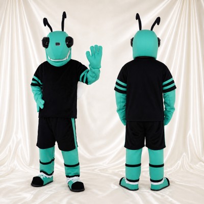 Alien Athlete Mascot Costume Full Body for Adults Sports Events