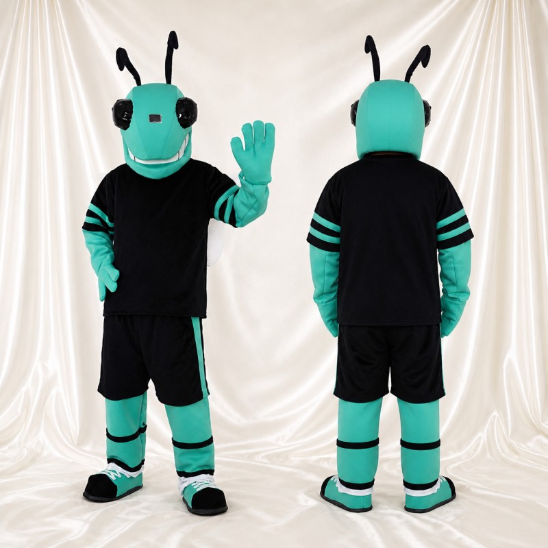 Alien Athlete Mascot Costume Full Body for Adults Sports Events