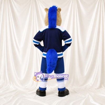 Athlète Cheval Costume de mascotte intégral pour adultes Événements sportifs