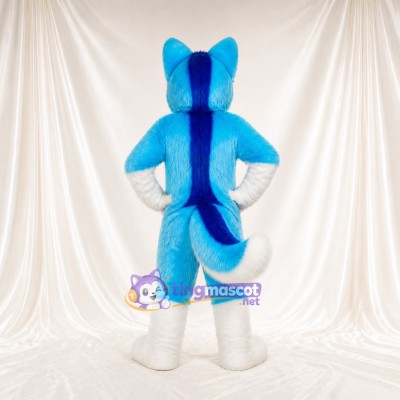 Renard au ventre blanc Costume de mascotte intégral pour adultes Événements sportifs