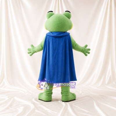Frog Hero Mascot Costume Full Body for Adults Charity Events