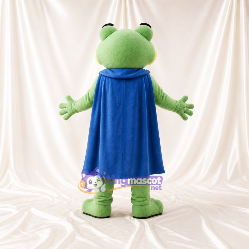 Frog Hero Mascot Costume Full Body for Adults Charity Events