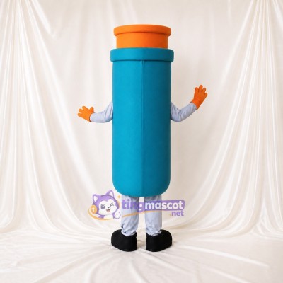 Measuring Tube Mascot Costume Full Body for Adults School Events