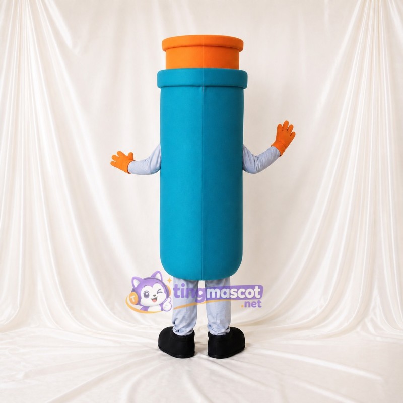 Measuring Tube Mascot Costume Full Body for Adults School Events