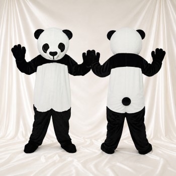 Panda Mascot Costume Full Body for Adults Zoos
