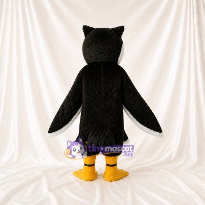 Broad Feather Owl Mascot Costume Full Body for Adults School Events