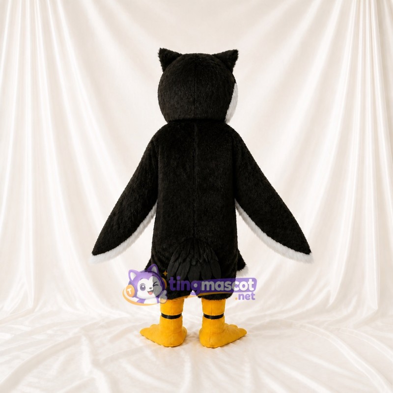 Broad Feather Owl Mascot Costume Full Body for Adults School Events