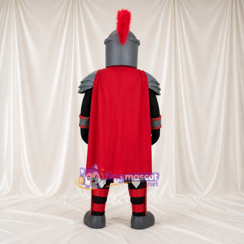 Silver Ancient Warrior Mascot Costume Full Body for Adults Museums