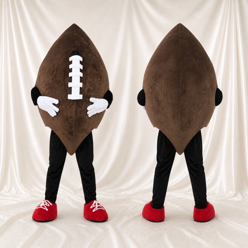 Football Mascot Costume Full Body for Adults Sports Events
