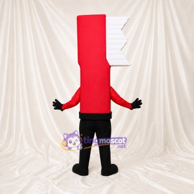 Letter I Character Mascot Costume Full Body for Adults School Events